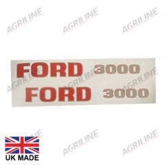 Decal Set Ford 3000 Pre Force