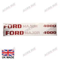 Decal Set - Ford 4000 Major