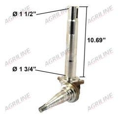 Spindle Left Hand suitable for Ford & Fordson -  81815915  C5NN3106A  C5NN3106J