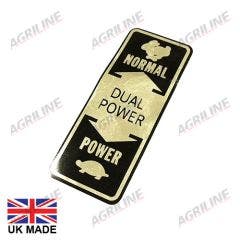 Decal- Dual Power Dash Shift Position - Ford