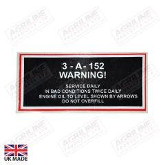 Decal - Service Daily - Massey Ferguson