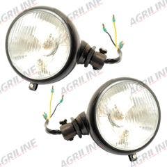 Headlights- Pair suitable for John Deere tractor