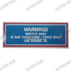 Air Cleaner Sticker - Ferguson