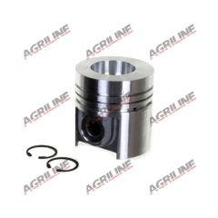 Piston, Pin & Clips suitable for Case International -  3055329r92  3055335r93  3144450r92