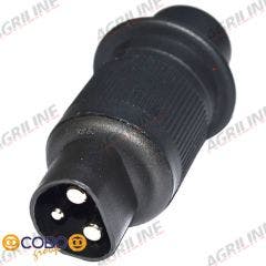 Plug- 3 Pin (Male) suitable for Case International -  140171022  1-40-171-022  1533899C1