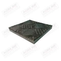 5 Bar Checker Plate Matting Polythene Backed