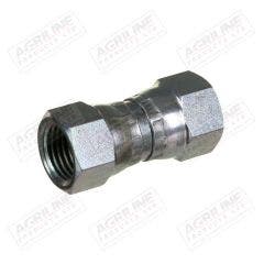Hydraulic Adaptor 9/16" JIC Female - 9/16" JIC Female
