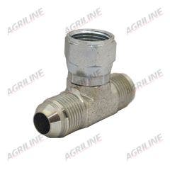 Hydraulic Tee Adaptor 3/4" JIC Male - 3/4" JIC Male - 3/4" J