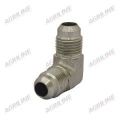 Hydraulic Adaptor 9/16" JIC Male - 9/16" JIC 90 Compact Male
