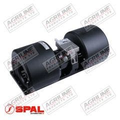 Double Blower Motor - SPAL 30000126 suitable for New Holland -  82022334   87663947