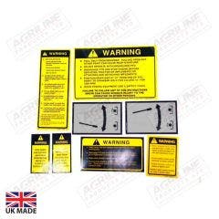 Warning Decal Set - Ford