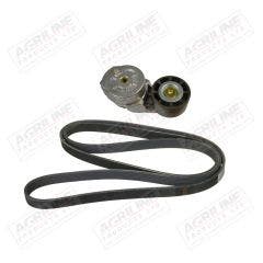 Belt Tensioner & Belt Kit suitable for Case International -  J911558  87326910  J918944