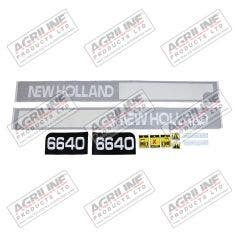 Decal Set - New Holland 6640