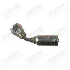 3/8" Hose Fitting- JIC 135° Swept Female, 9/16" UNF