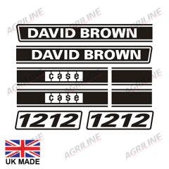Decal Set - David Brown 1212 Black