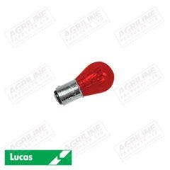 Bulb 12W 21/5W BAW15D SBC Red- Single