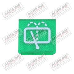 Rocker Switch Insert, Rear Wash/Wipe