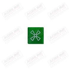 Rocker Switch Insert, Fan (Slow)