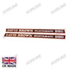 Decal Set - David Brown 990 Selectamatic