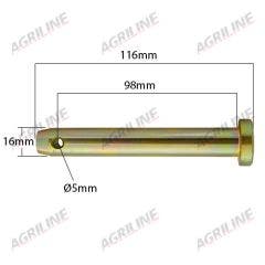 Top Link Pin (Cat. 0)