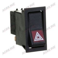 Rocker Switch, 2 Position (On/Off) Hazard