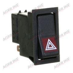 Rocker Switch, 2 Position (On/Off) Hazard