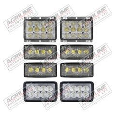 LED Headlight / Work Light Kit suitable for John Deere tractor
