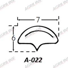 Infill Rubber (10m Roll) suitable for Ford & Fordson -  