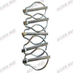 Pear Linch Pins: 6mm Ø x 44.5mm (5 Pack)