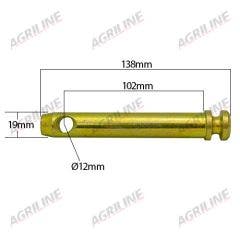 Top Link Pin (Cat. 1)