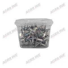 Pop Rivets  Large Flange 3/16&#34; Short (100 Pack)