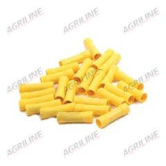 In-Line/ Butt Connectors Yellow 6.0mm (25 Pack)