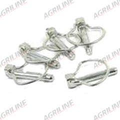 Pear Linch Pins: 8mm Ø x 44.5mm (5 Pack)