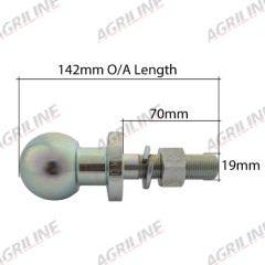 50mm Ball Hitch Pin
