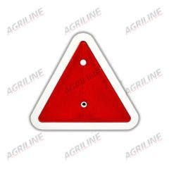 Reflector  Triangular- Red