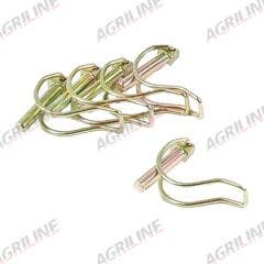 Pipe Linch Pins: 8mm Ø x 38mm (5 Pack)