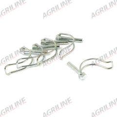 Pipe Linch Pins: 8mm Ø x 45mm (5 Pack)