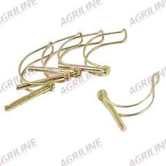 Pipe Linch Pins: 8mm Ø x 60mm (5 Pack)