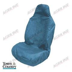 Universal Front Seat Cover- Blue