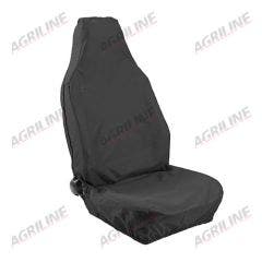 Stretch Front Seat Cover- Black