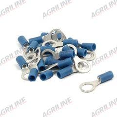 Ring Terminal Blue 8mm (25 Pack)
