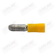 Bullet Terminals Yellow 5mm Male (25 Pack)