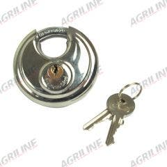 Round Padlock with Keys