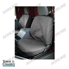 Land Rover Defender (1954-2006) Front Seat Cover- Grey