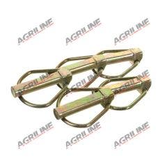 Pear Linch Pins: 10.5mm Ø x 44.5mm (5 Pack)