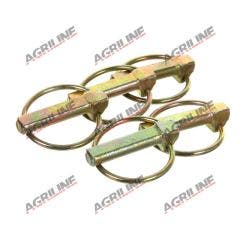 Round Linch Pin: 11mm Ø x 44.5mm (5 Pack)