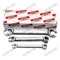 Flare Nut Spanner Set- 6 Piece