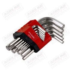 Short Arm Hexagon Key Set Metric- 12 Piece