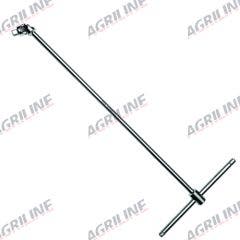 1/4" Sq. Drive Swivel Socket Driver T-Handle