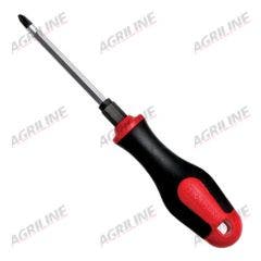 Phillips Screwdriver- Hex Bolster (PH1- 80mm length)